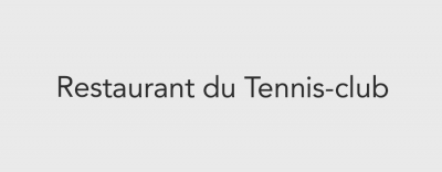 Restaurant du Tennis-club