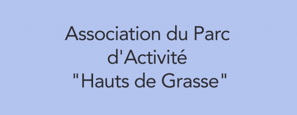Association du Parc d&#039;Activité &quot;Hauts de Grasse&quot;