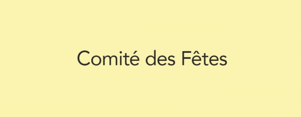 Comité des Fêtes