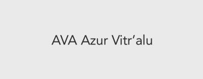 AVA Azur Vitr&#039;alu