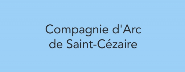 Compagnie d&#039;Arc de Saint-Cézaire