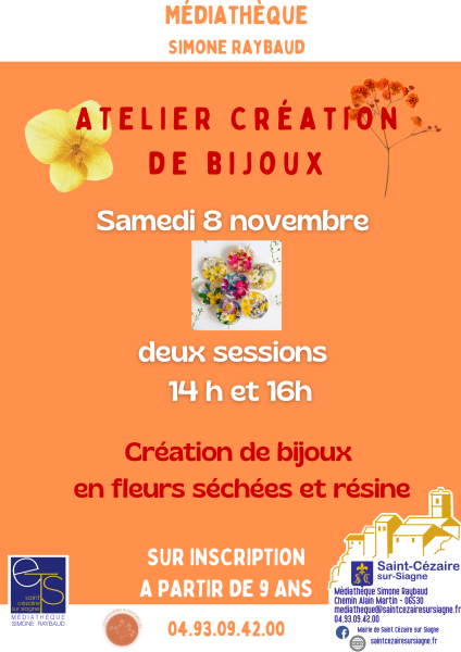 8_novembre_affiche_atelier_cration_bijoux_mdiathque