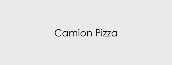 Camion Pizza